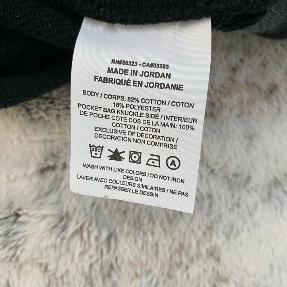 Nike Jumpman Classic French Terry Men's Two-Tone Black Athletic Shorts Size S